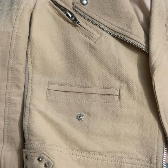 Blank NYC Beige Jacket with Silver Accents - Picture 3 of 7